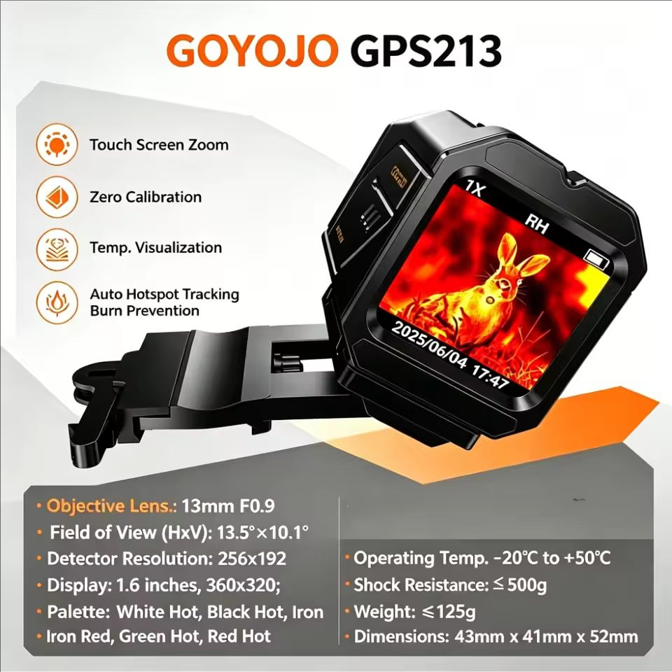 GOYOJO Mini Touch Infrared The - Hunting Thermal Imaging Scope review and price