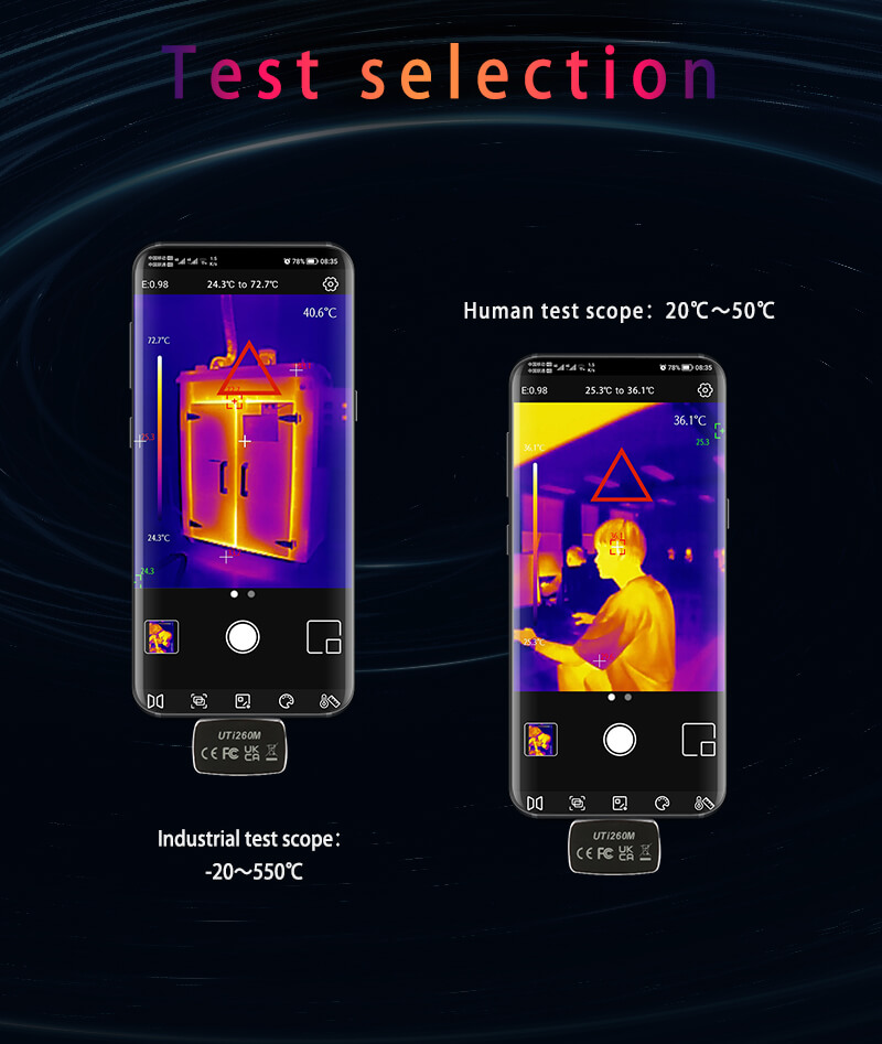 UNI-T UTi260M Mobile Thermal C - Thermal Imaging Camera 256X192 review and price