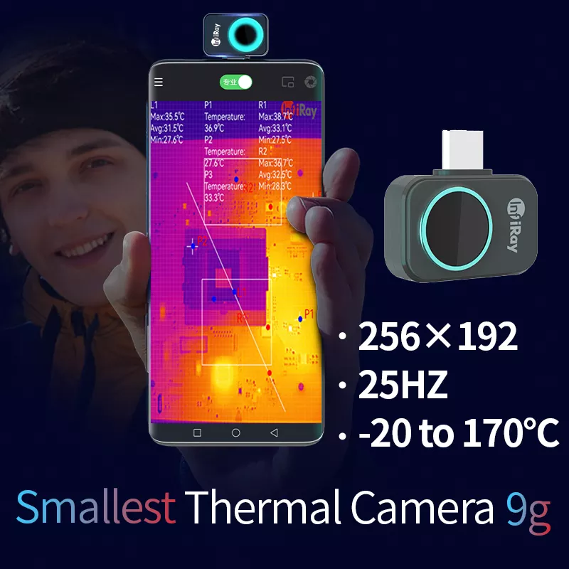 InfiRay P2  Infrared Thermal I - Nf 521 Thermal Imaging Camera review and price