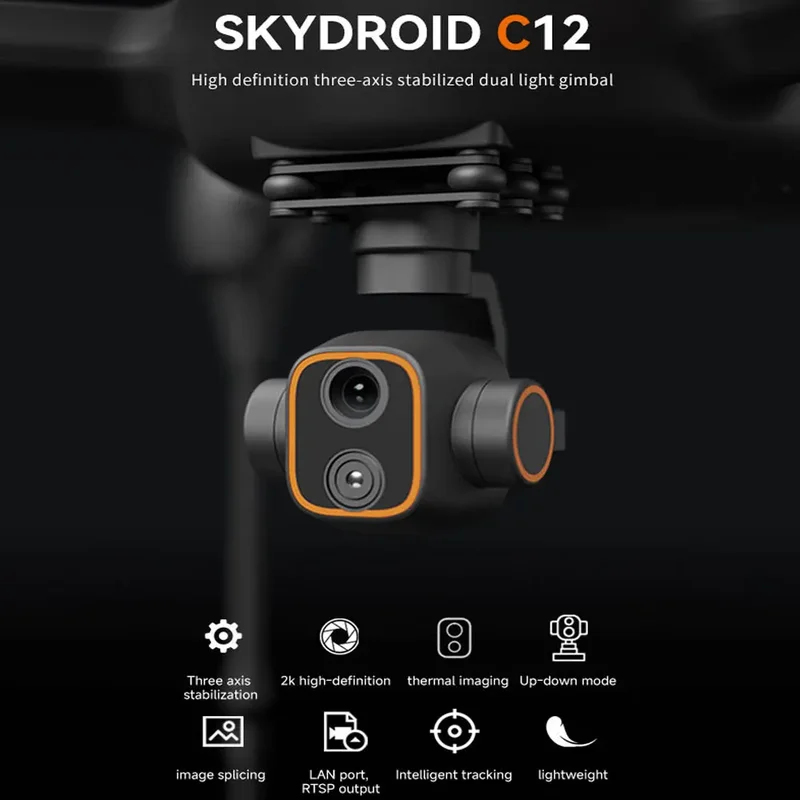 Skydroid C12 2K HD Thermal Ima - Thermal Imager Drone Gimbal review and price